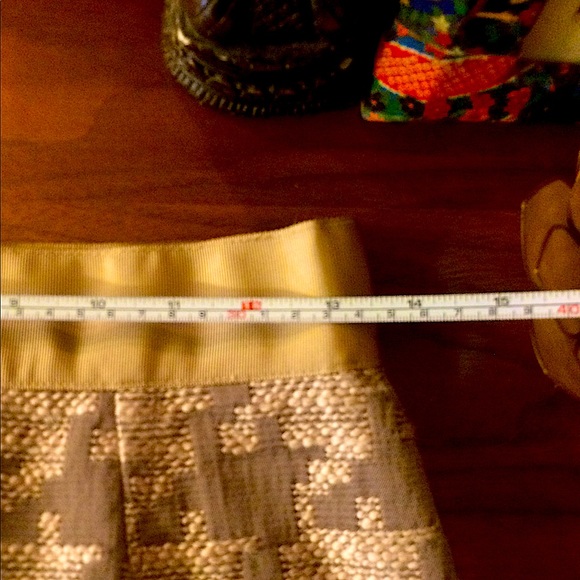 Ann Taylor LOFT Mauve Houndstooth Pencil Skirt 0 - Picture 5 of 6